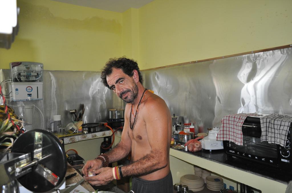 Ganga Paying Guest House Varanasi Bagian luar foto