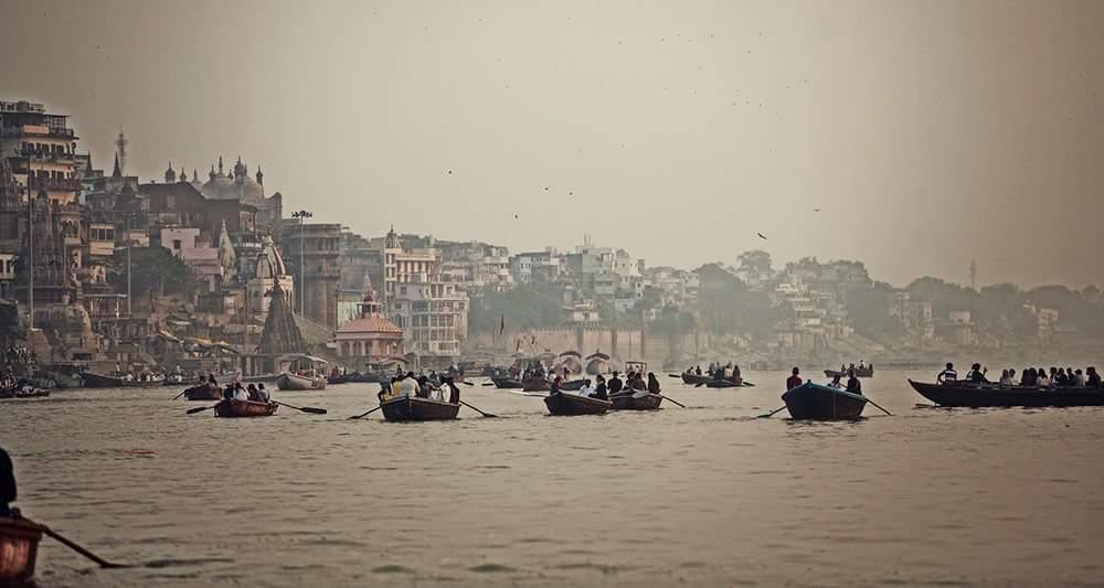 Ganga Paying Guest House Varanasi Bagian luar foto