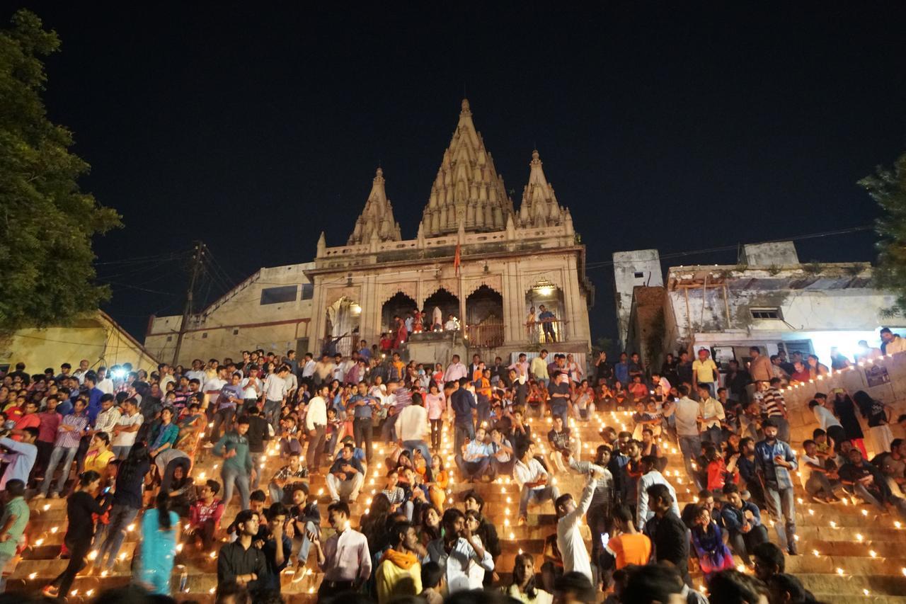Ganga Paying Guest House Varanasi Bagian luar foto
